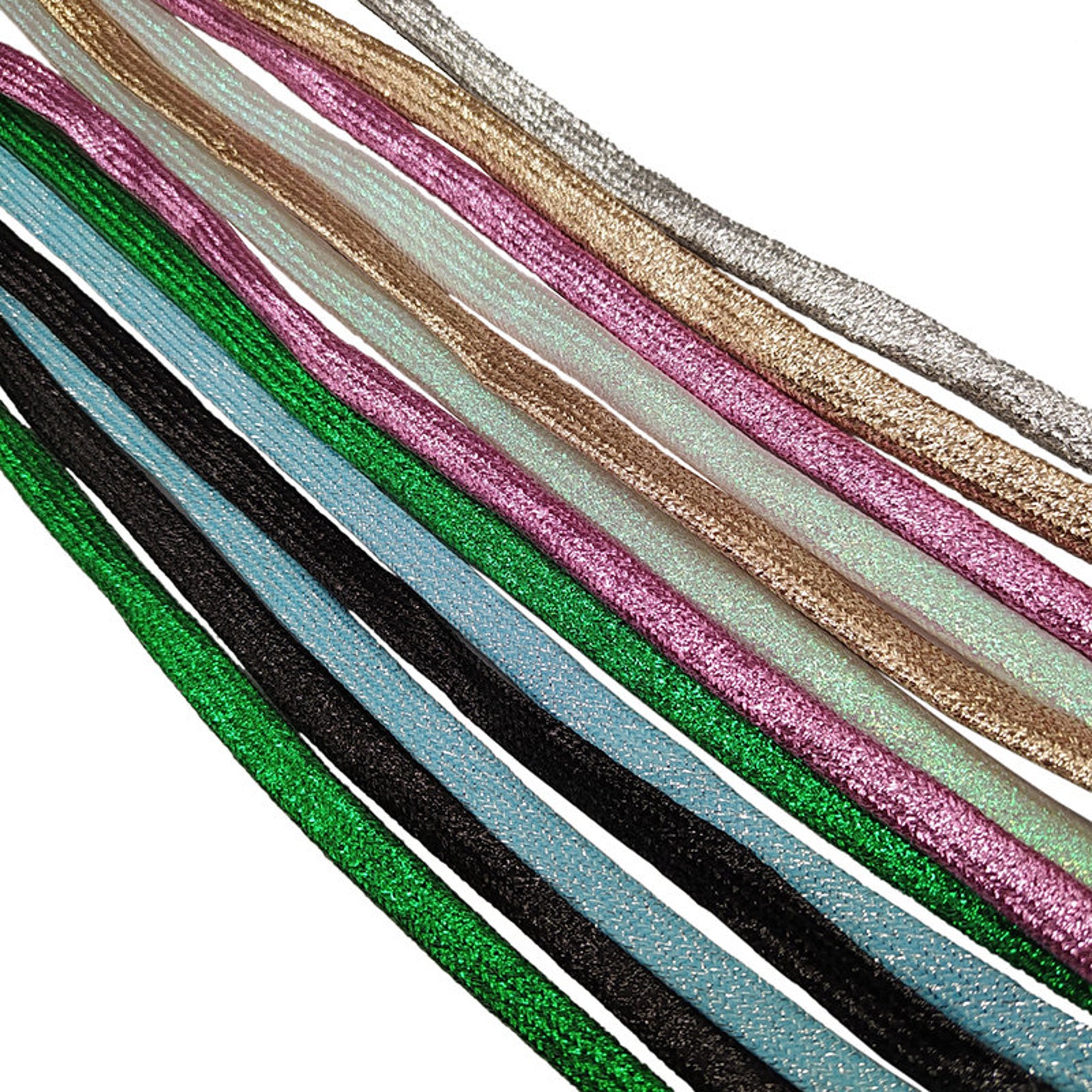 Metallic Shoelaces for Converse Shoes Gold Shoe Laces Etsy