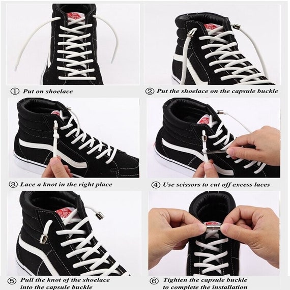 Buy Flat No-Tie Shoelaces Here