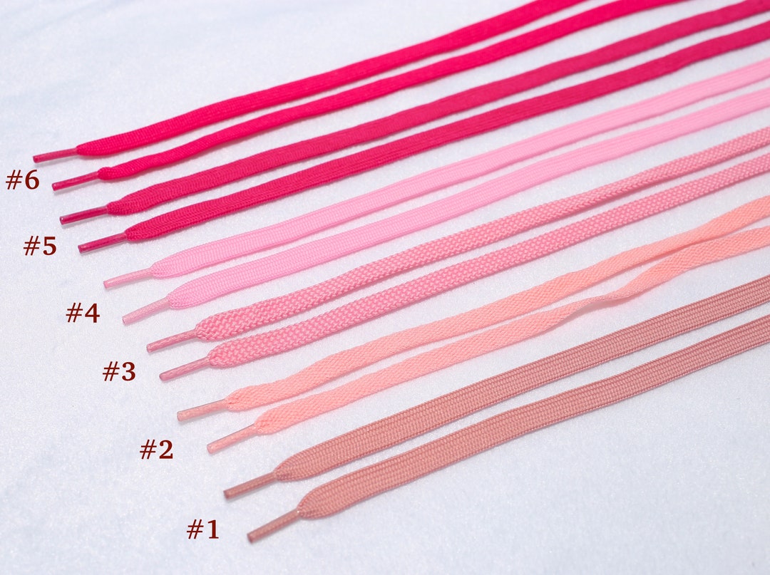 pink nike shoelaces