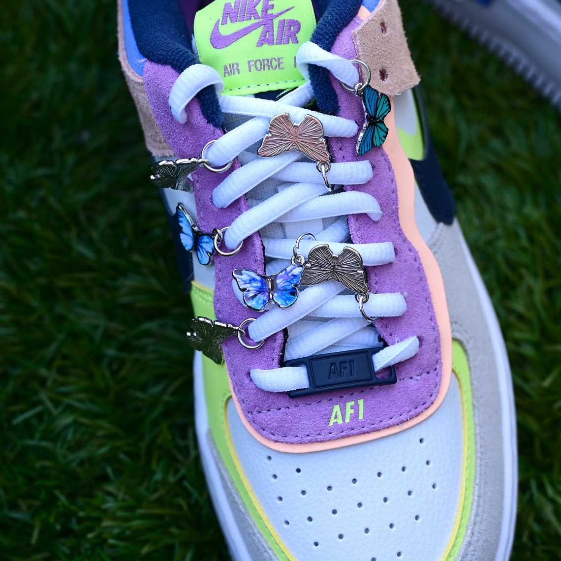 Butterfly Shoelace Charms Shoe Lace Charm Aesthetic Shoe Etsy