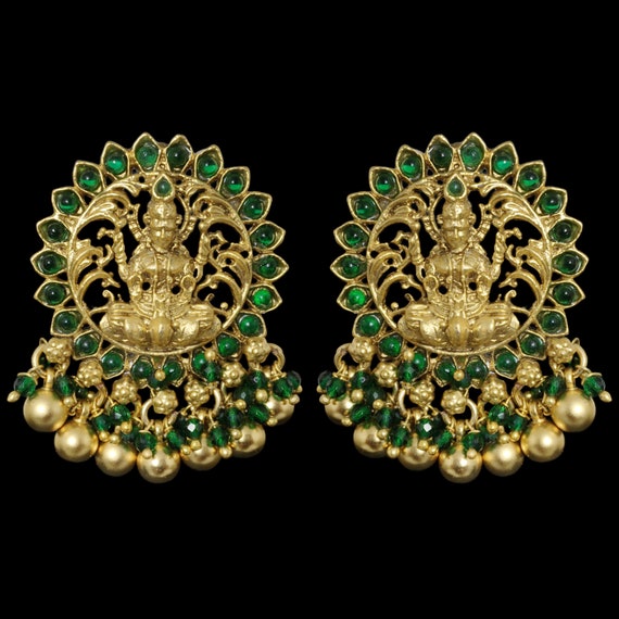 Late Victorian Diamond Dangle Earrings 14K Yellow Gold