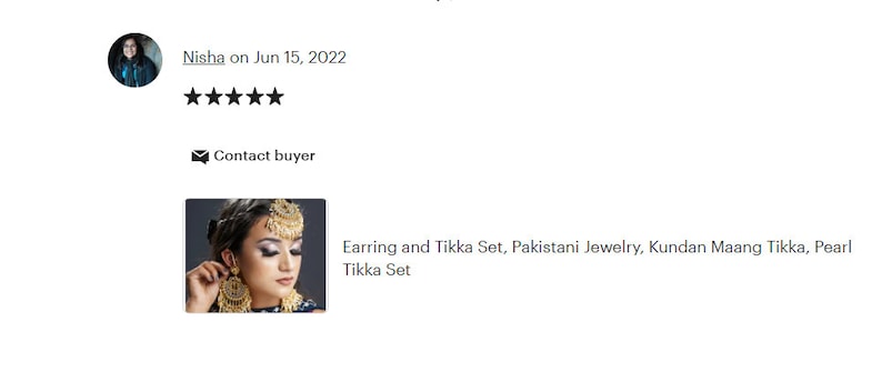 Tikka Earrings Set | Punjabi Bridal Jewelry | Oversized Kundan Polki Set | Indian Wedding Forehead Tikka image 3