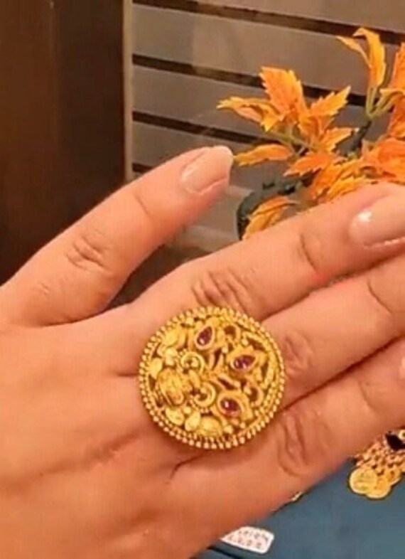 Tranding Only 3.0gram Under Gold Jodha Ladies Ring Design With Price 2022 -  YouTube