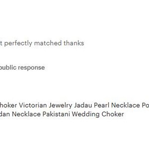 May include: A silver and white pearl choker necklace with a Victorian design. The necklace features a large, ornate pendant with a pearl center and intricate details. The necklace is described as a Kundan Choker Victorian Jewelry Jadau Pearl Necklace Polki Jewelry Sabyasachi Inspired India Pearl Kundan Necklace Pakistani Wedding Choker.