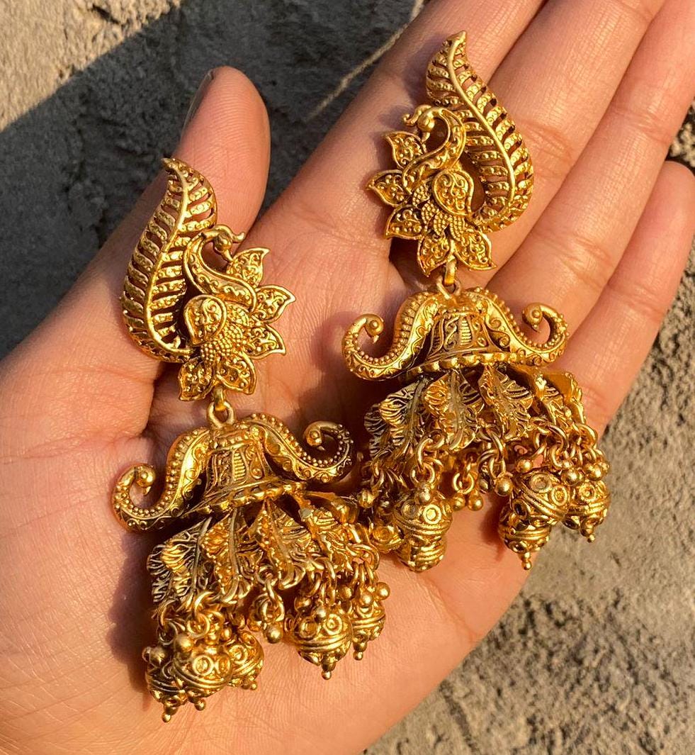 22k Jhumka Earrings