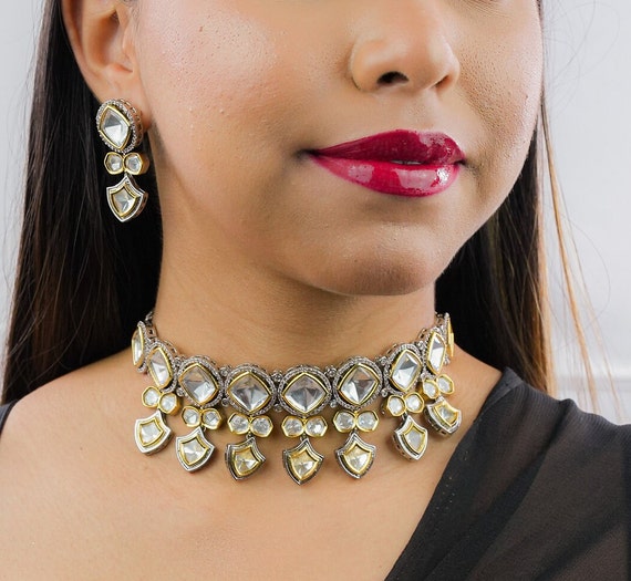 Polki choker discount