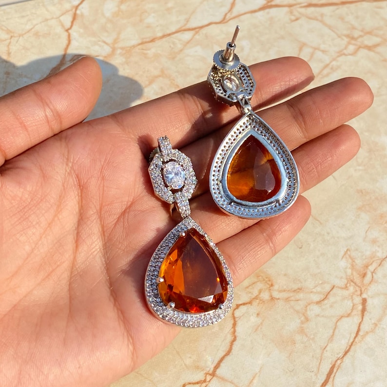 sabyasachi jewelry, yellow diamond, yellow moissanitesabyasachi necklace, deepika padukone, yellow cz necklacem,   oscar jewelry, sabyasachi inspired, nita ambani jewelry, american diamond, yellow stone jewelry, yellow sapphire set,isha ambani jewelry,
