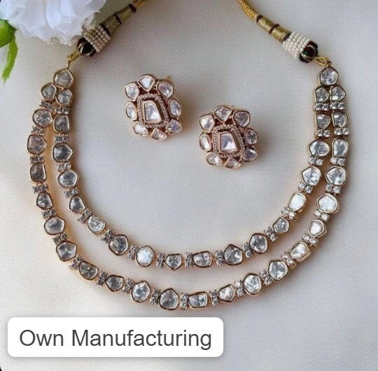 Buy Polki Jewelry Online In India Etsy India