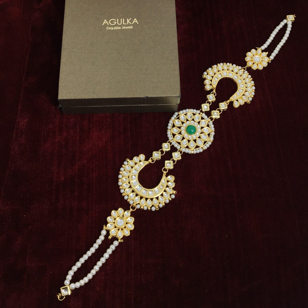 kundan headpiece