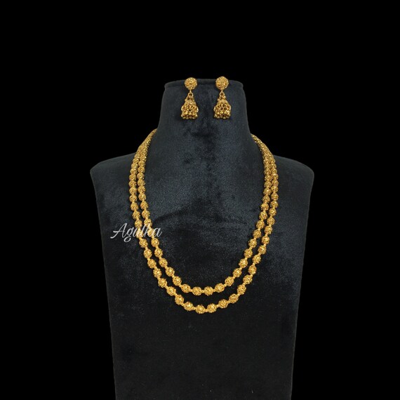 Antique Gold Plated Double Layered 