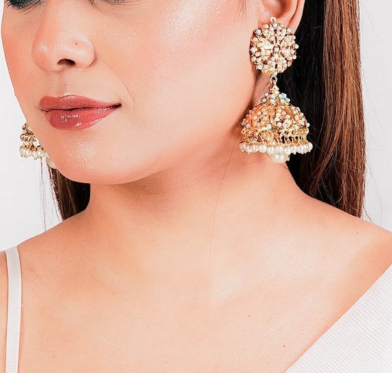 Hyderabadi sale pearl jhumka