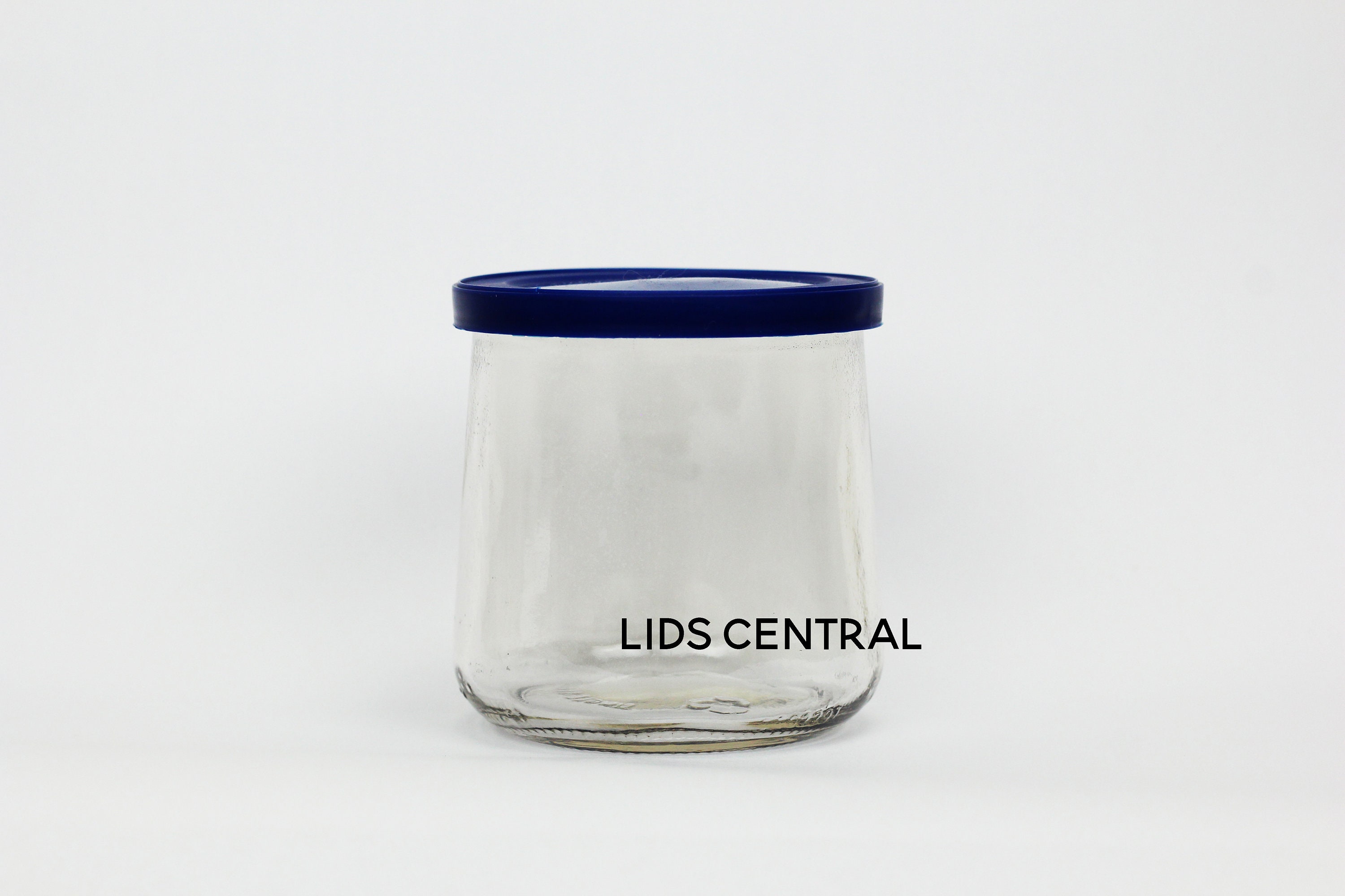 4 Pack of Oui Lids for Glass Yogurt Container Blue Food Etsy