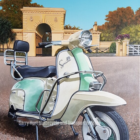 Lambretta 125 Special A3 Limited Edition Print