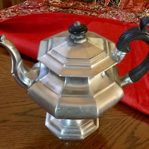 19th Century  Dixon & Son COFFEE/TEAPOT  Wood Handle  1800&#39;s