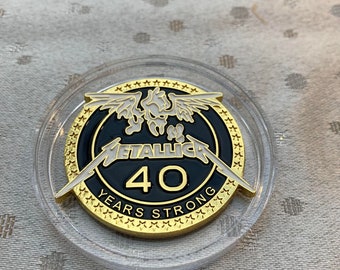 METALLICA 40th Anniversary Coin