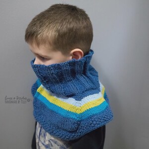 Kids Neck Warmer | Kids Knit Dickie | Turtleneck Scarf