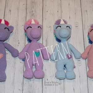 Unicorn Crochet PATTERN | Amigurumi Crochet PATTERN | digital download