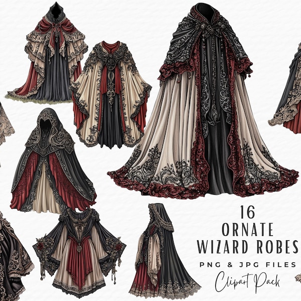 Wizard Robe Game Wizard Robes - Etsy