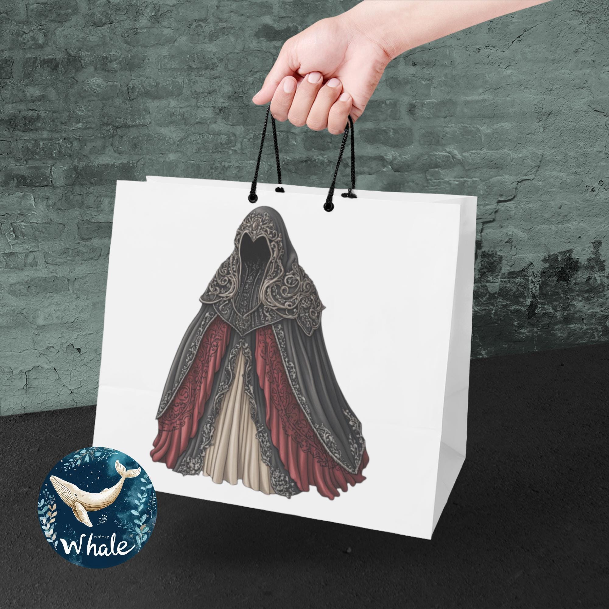 Watercolor Wizard Robe Clipart, Fantasy Cloak PNG, Commercial Use ...
