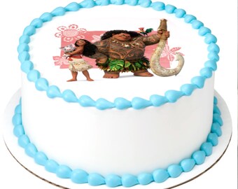Moana Sheet Cake Etsy