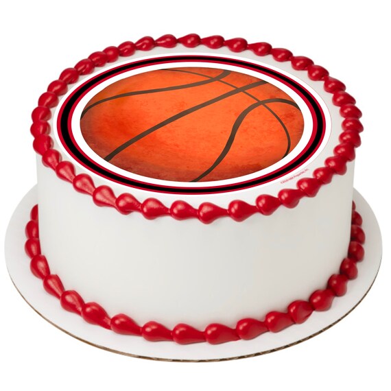 Inspired by the Chicago Bulls Edible Image for Cakes Cookies Etsy UK
