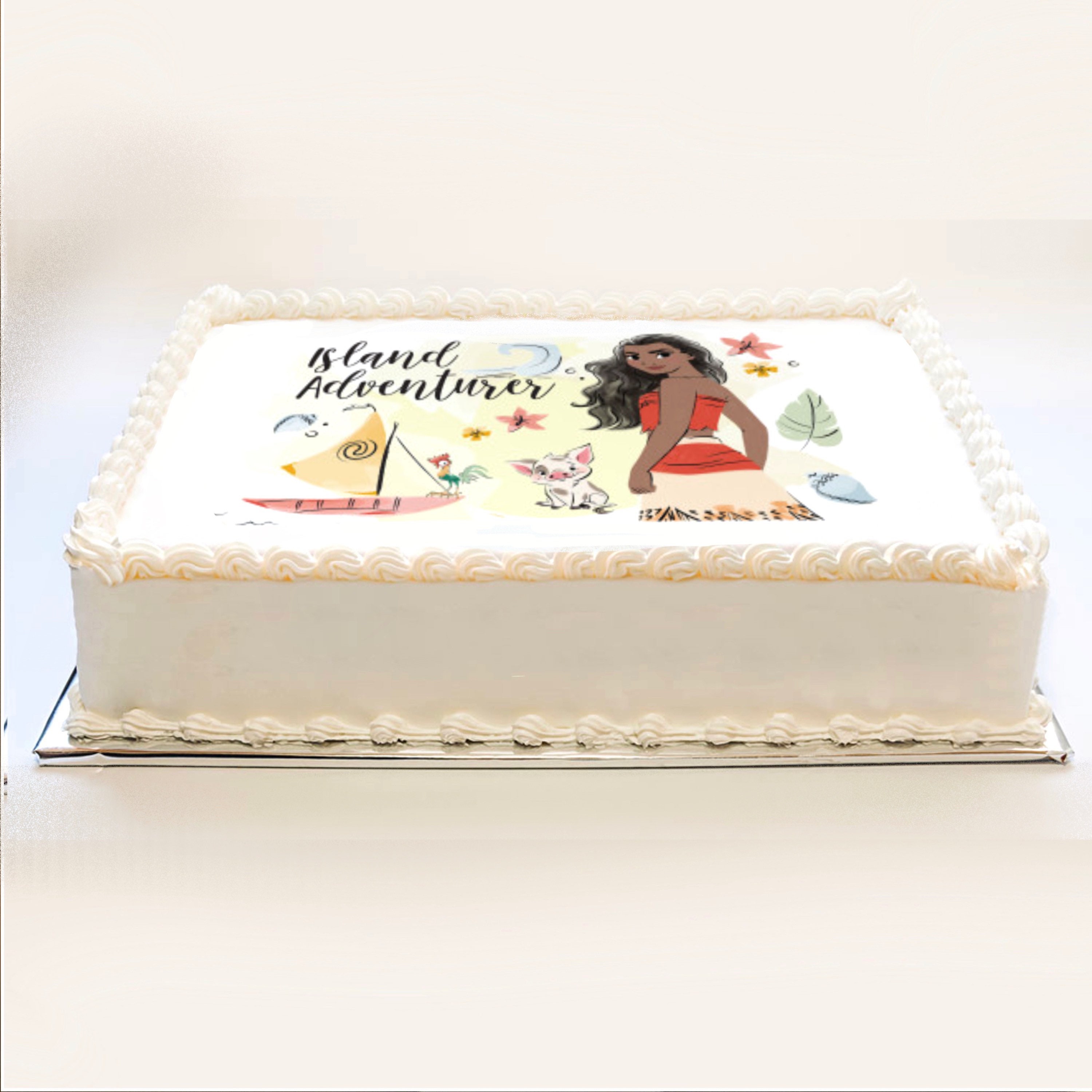 Disney Princess Moana Island Adventurer Edible Photo Cake Top Etsy Disney Princess Moana Island Adventurer Edible Photo Cake Top Etsy