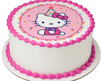 Hello Kitty Cake Etsy Hello Kitty Cake Etsy