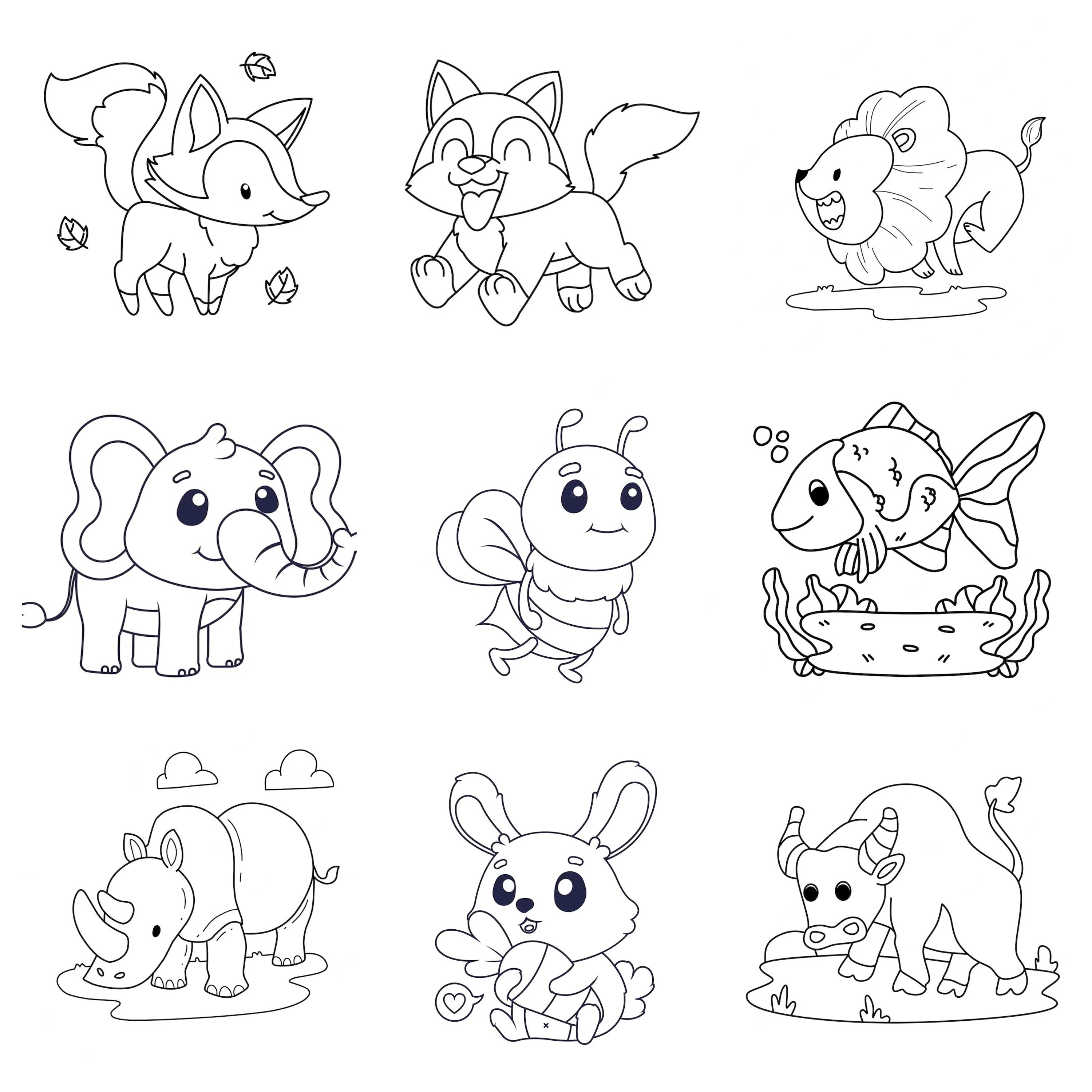 30 Coloring Printable Preschool Pages Coloring Book - Etsy