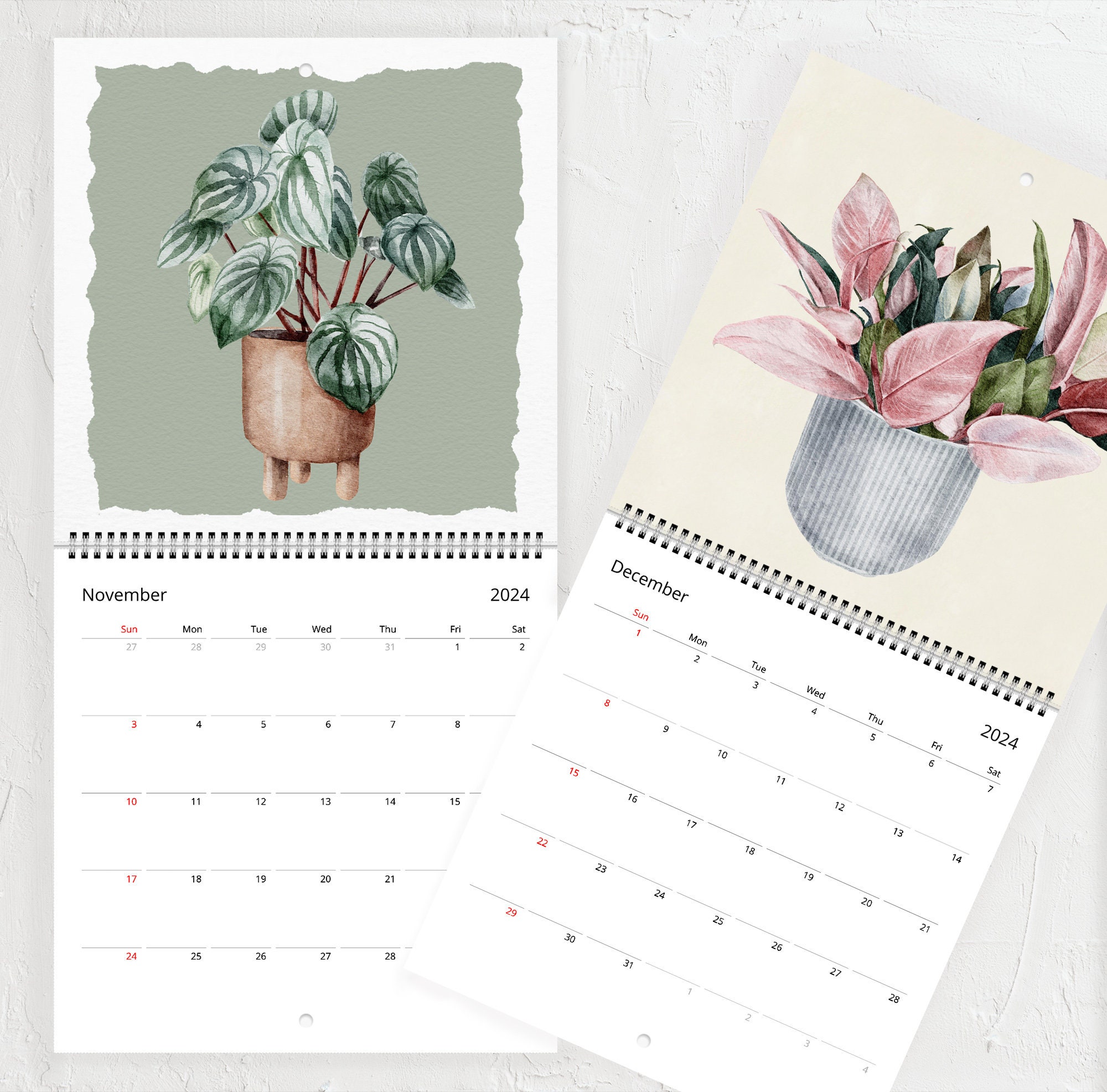 2026 LANG Garden Botanicals - Slim Vertical Wall Calendar