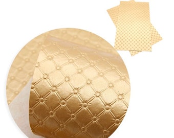 Bump Vinyl Leather Sheet For Bows Earrings Applique