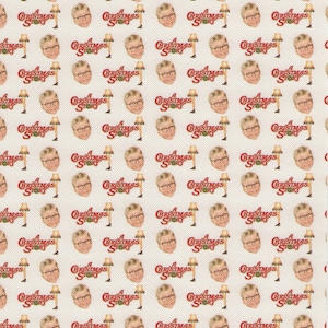 Christmas Winter Faux Leather Sheet