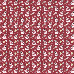 Christmas Winter Faux Leather Sheet