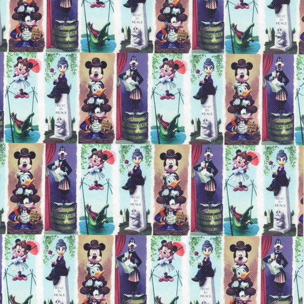 Haunted Mansion Halloween Fall Vinyl Leather Sheet