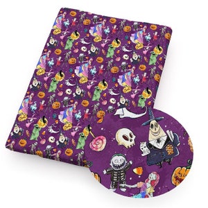 Nightmare 100% Cotton Fabric Incredibly Fast Shipping