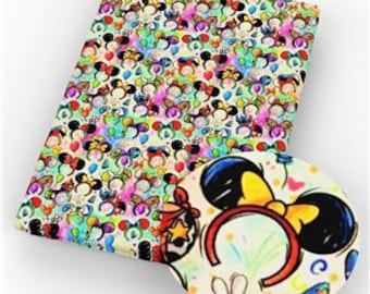 Mouse Ears 100% Cotton Fabric