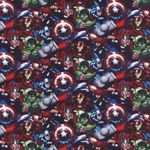 Super Hero Faux Leather Sheet