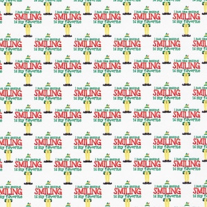 Character Christmas Winter Faux Leather Sheet