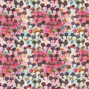 Small Scale Mouse Ears Faux Leather Sheet