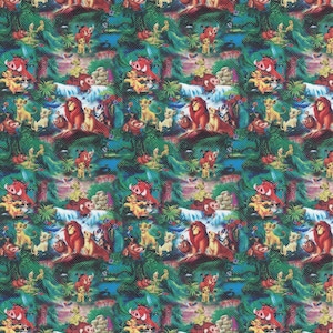 Lion Vinyl Faux Leather Sheet