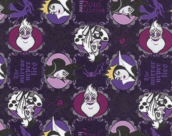 Clearance Large Scale Villains Halloween Fall Faux Leather Sheet