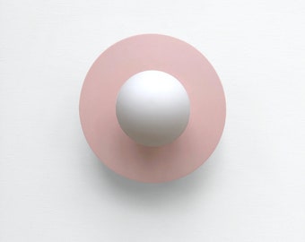 Candy Bracelet - Pale Pink | Brass Wall Light