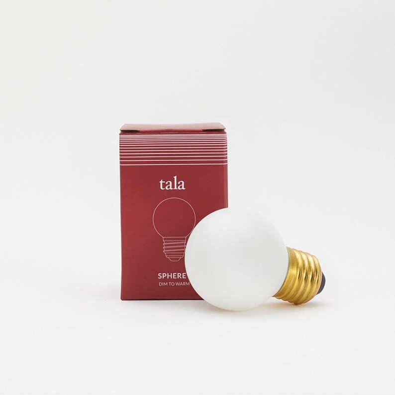 Tala Sphere I Bulb LED E27 Max 4.6W Etsy UK
