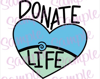 Donate Life SVG/PNG