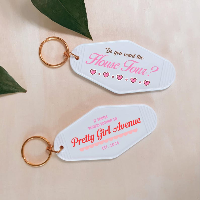 Sabrina Inspired Motel Keychain: