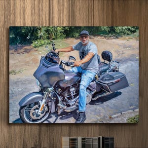 Art commission portrait oil painting, Oil painting custom portrait, Man portrait painting, painting of a man, husband gift, custom art