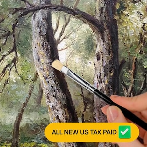 Custom landscape on canvas, Turn a photo into a painting, Commission oil painting from photo, photo to painting, custom art, birthday gift
