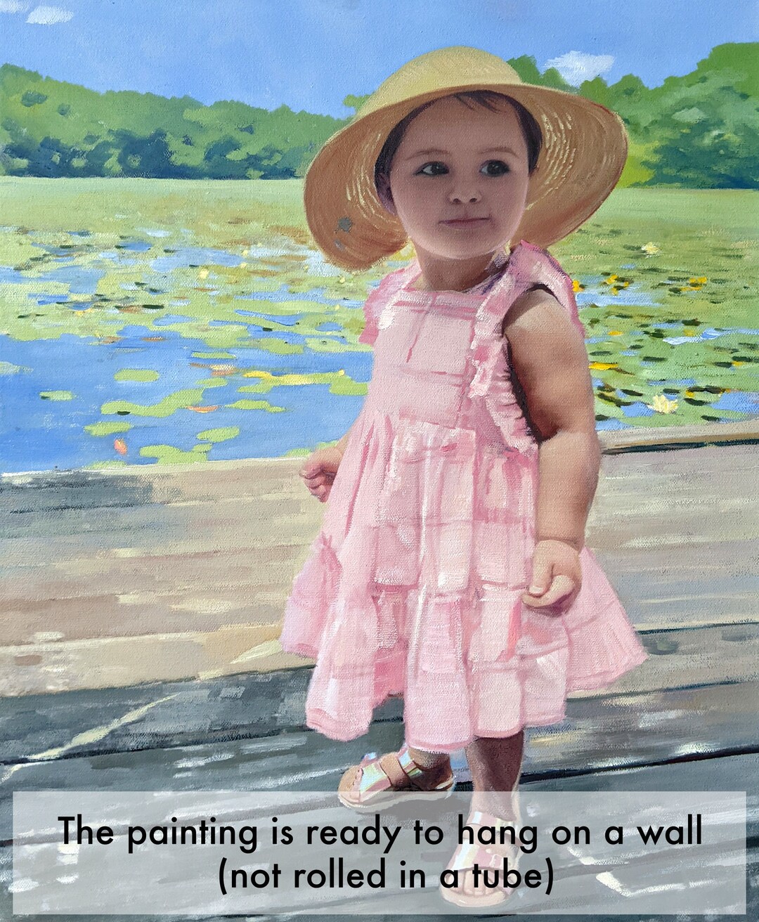 Custom Portrait Oil Painting Commission Oil Painting From Etsy
