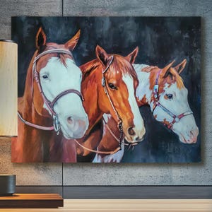 Commission painting from photo, Custom painting from my photos, Custom horse oil painting from photo, custom gift, birthday gift