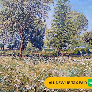 Custom landscape oil painting from photo, Custom oil painting on canvas, Photo into art, art commission, Husband gift, childhood gift,