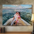 Custom painting from photo on canvas, Commission painting portrait, Commission painting couple, couples gift, anniversary gift product logo